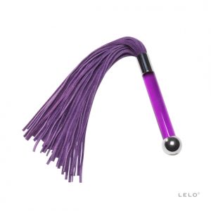 Lelo - Sensua Suede Zweep Paars