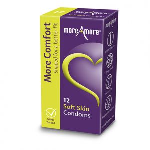 MoreAmore - Condoom Soft Skin 12 st.