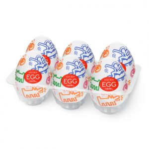 Tenga - Keith Haring Egg Street (6 Stuks)