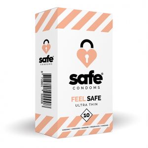 SAFE - Condooms - Ultra Thin (10 stuks)