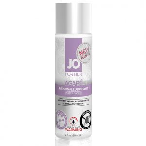 System JO - For Her Agape Glijmiddel Warm 60 ml