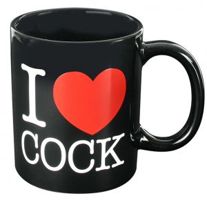 Beker I Love Cock