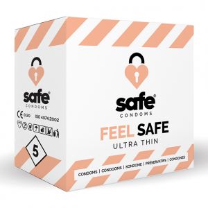 SAFE - Condooms - Ultra Thin (5 stuks)