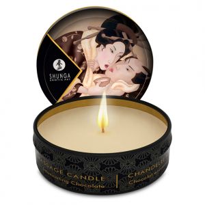 Shunga - Mini Massagekaars Chocolade 30 ml