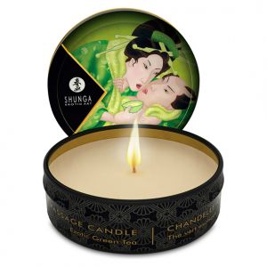 Shunga - Mini Massagekaars Groene Thee 30 ml