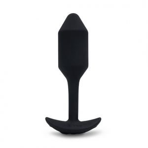 B-Vibe - Vibrerende Snug Plug M Zwart