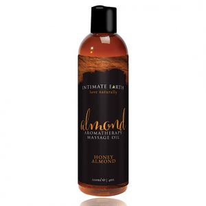 Intimate Earth - Massage Olie Amandel 240 ml
