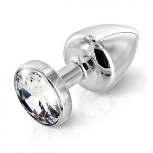 Diogol - Anni Butt Plug Rond Verzilverd 25 mm