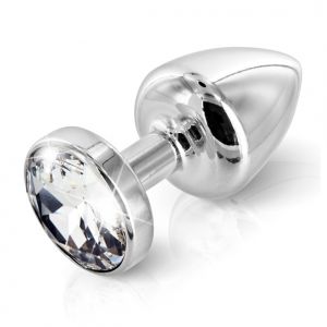 Diogol - Anni Butt Plug Rond Verzilverd 30 mm