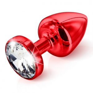 Diogol - Anni Butt Plug Rond Rood 35 mm