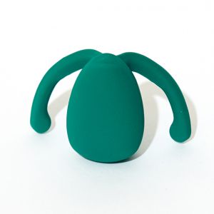 Dame Products - Eva II Hands-Free Vibrator Donker Groen