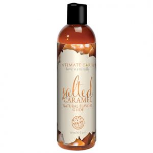 Intimate Earth - Natural Flavors Glide Gezouten Caramel 60 ml