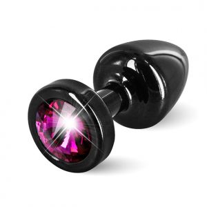 Diogol - Anni Butt Plug Rond 25 mm Zwart & Roze 