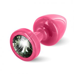Diogol - Anni Butt Plug Rond 25 mm Roze & Zwart 