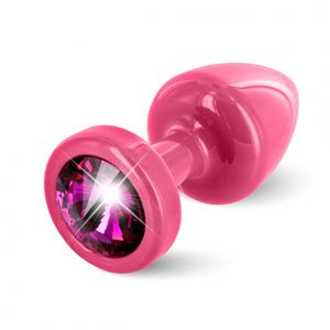 Diogol - Anni Butt Plug Rond 25 mm Roze & Roze 