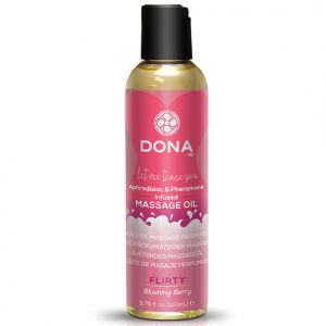 Dona - Scented Massage Olie Blushing Berry 110 ml