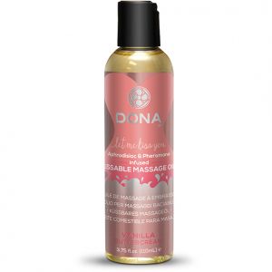 Dona - Kissable Massage Olie Vanille Botercreme 110 ml