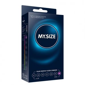 My Size - Natural Latex Condom 69 Width 10 stuks