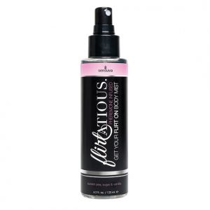 Sensuva - Flirtatious Feromonen Body Mist Vanille Suiker & Pronkerwt 125 m