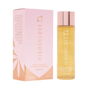 HighOnLove - Massage Olie Aardbei & Champagne 120 ml