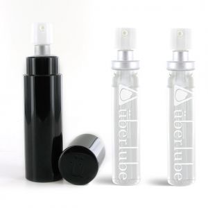 Uberlube - Siliconen Glijmiddel Good-To-Go & Refills Zwart