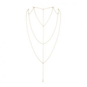 Bijoux Indiscrets - Magnifique Rug & Decollete Ketting Goud