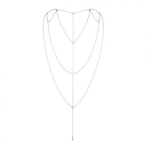 Bijoux Indiscrets - Magnifique Rug & Decollete Ketting Zilver