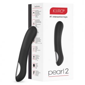 Kiiroo - Pearl 2 Teledildonic Vibrator Zwart