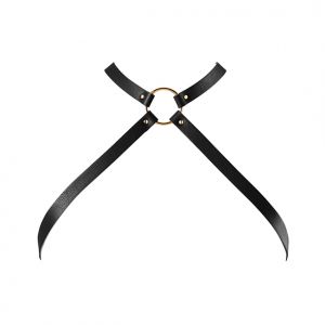 Bijoux Indiscrets - Maze Chest Thin Harness Zwart