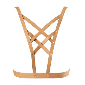 Bijoux Indiscrets - Maze Net Cleavage Harness Bruin