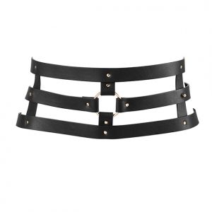 Bijoux Indiscrets - Maze Wide Belt Zwart