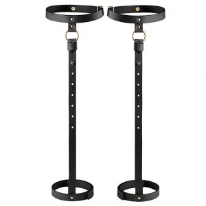 Bijoux Indiscrets - Maze Back Leg Garter Zwart