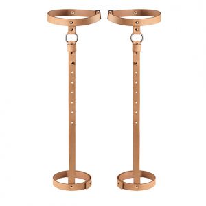 Bijoux Indiscrets - Maze Back Leg Garter Bruin