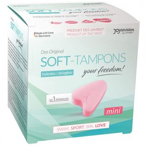Joydivision - Soft-Tampons Stringless Mini 3 st.