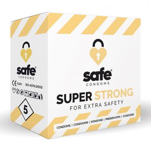SAFE - Condooms - Super Strong (5 stuks)
