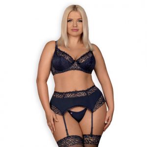 Obsessive - Drimera 3 st. Set Blauw XXL