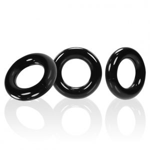 Oxballs - Willy Rings 3-pack Cockrings Zwart