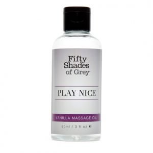 Fifty Shades of Grey - Play Nice Vanille Massage Olie 90 ml