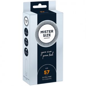 Mister Size - 57 mm Condooms 10 Stuks