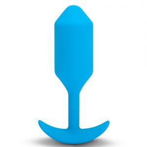 B-Vibe - Vibrerende Snug Plug 3 (L) Blauw