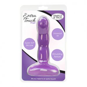 PowerBullet - Extra Touch Finger Dong Paars