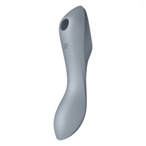Satisfyer - Curvy Trinity 3 Insertable Air Pulse Vibrator Blue Grey