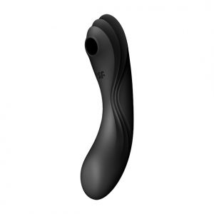 Satisfyer - Curvy Trinity 4 Insertable Air Pulse Vibrator Black